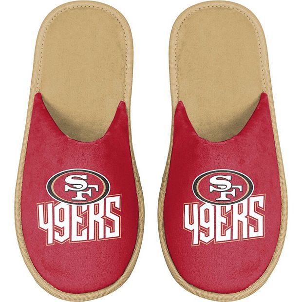 Men's FOCO San Francisco 49ers Scuff Slide Slippers