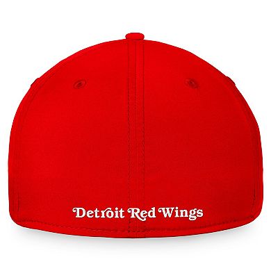 Men's Fanatics Branded Red Detroit Red Wings Core Primary Logo Flex Hat