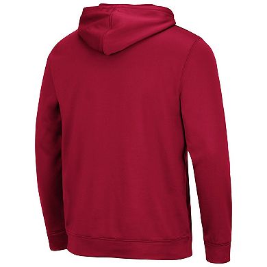 Men's Colosseum Crimson Alabama Crimson Tide Lantern Pullover Hoodie