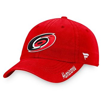 Women's Fanatics Branded Red Carolina Hurricanes Primary Logo Adjustable Hat