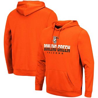 Men's Colosseum Orange Bowling Green St. Falcons Lantern Pullover Hoodie