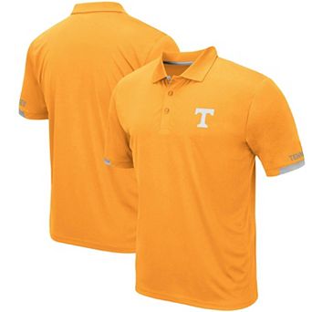Men's Colosseum Tennessee Orange Tennessee Volunteers Logo Santry Polo