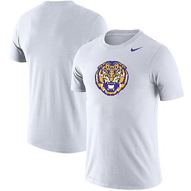 Men's Nike White Lsu Tigers School Logo Legend Performance T-shirt