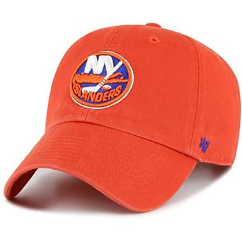 Men's '47 Orange New York Islanders Clean Up Adjustable Hat