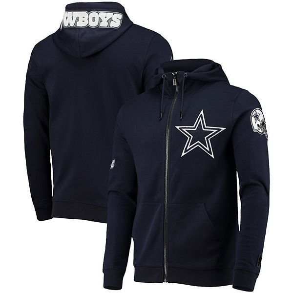 Men's Pro Standard Navy Dallas Cowboys Logo Pullover Hoodie