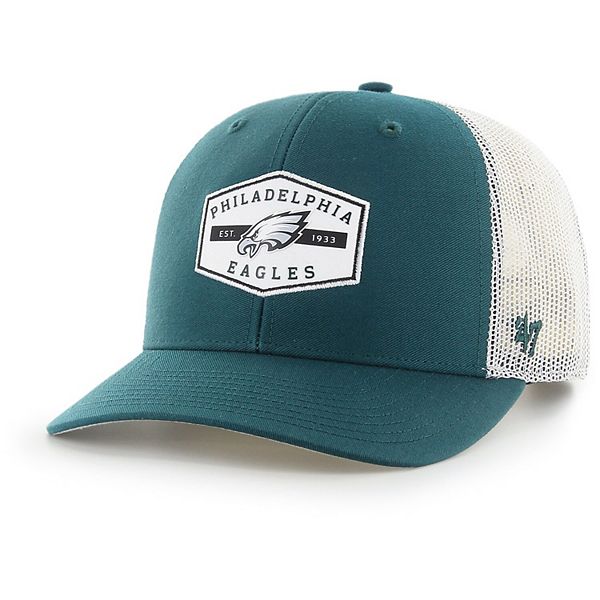 Lids Philadelphia Eagles '47 Convoy 47 Trucker Snapback Hat - Midnight  Green