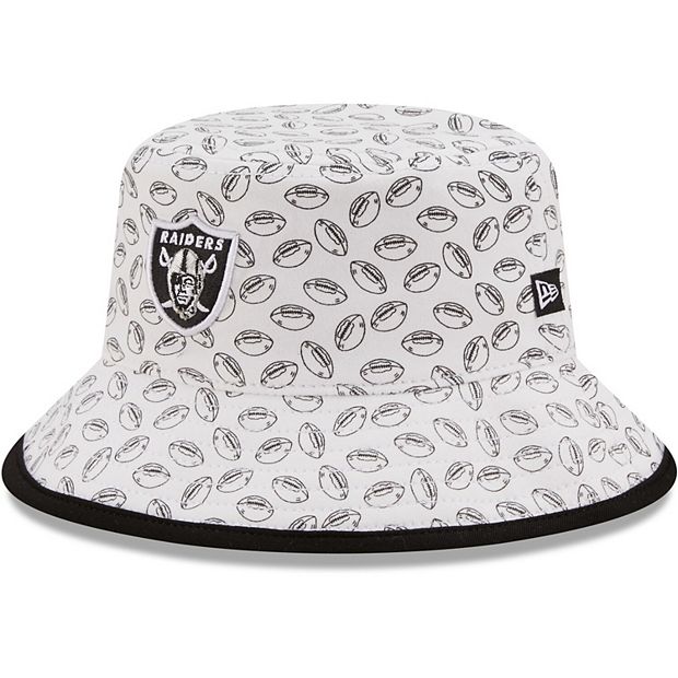 Las Vegas Raiders Cotton Bucket Hats Mask Options 