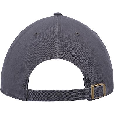 Men's '47 Charcoal Pittsburgh Penguins Clean Up Adjustable Hat