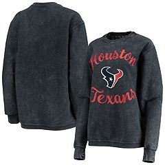 Women's WEAR by Erin Andrews Red Houston Texans Modest Cropped Pullover  Hoodie