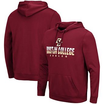 Men's Colosseum Maroon Boston College Eagles Lantern Pullover Hoodie