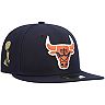 Men's New Era Navy Chicago Bulls Trophy 59FIFTY Fitted Hat