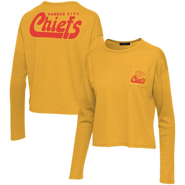 Junk food clothing kansas City chiefs long sleeve sideline stadium shirt  nwt L