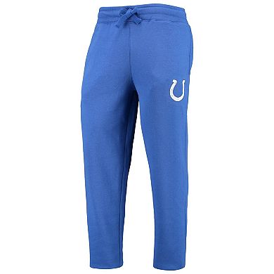 Men's Royal Indianapolis Colts Starter Option Run Sweatpants