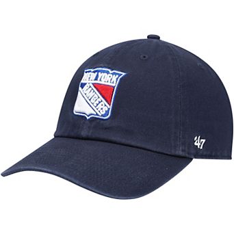 Men's '47 Navy New York Rangers Clean Up Adjustable Hat