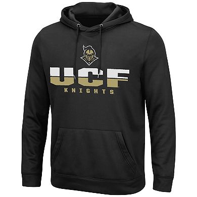 Men's Colosseum Black UCF Knights Lantern Pullover Hoodie