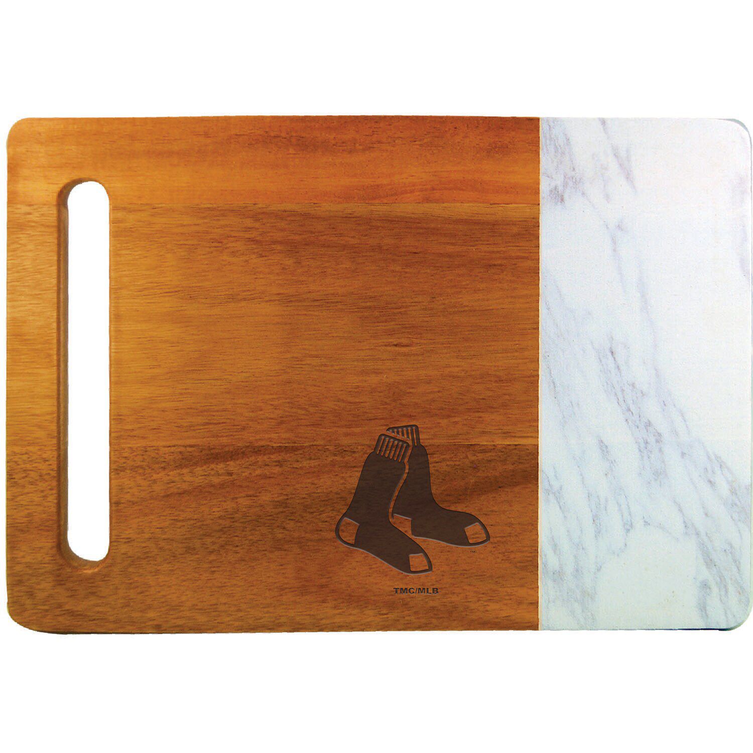 Image for Unbranded Boston Red Sox Cutting & Serving Board with Faux Marble at Kohl's.