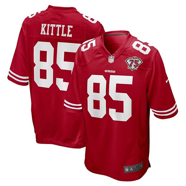 George Kittle San Francisco 49ers Nike Youth Game Jersey - Scarlet