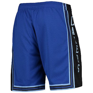 Men's Mitchell & Ness Royal Los Angeles Lakers Hardwood Classics Reload Swingman Shorts