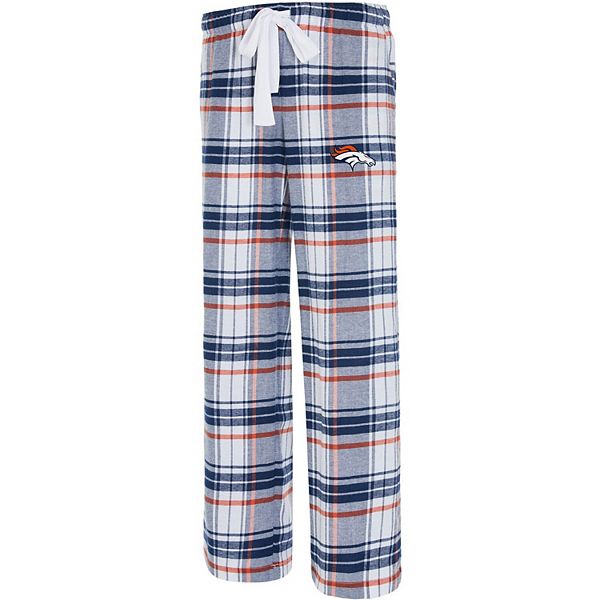 Women's Concepts Sport Navy/Orange Denver Broncos Accolade Flannel