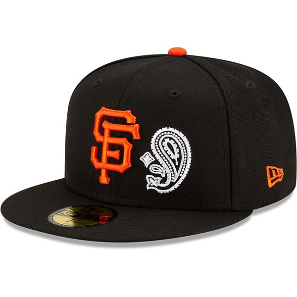 Men's New Era White San Francisco Giants Spin 59FIFTY Fitted Hat