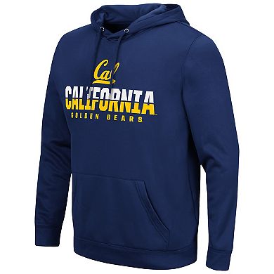 Men's Colosseum Navy Cal Bears Lantern Pullover Hoodie