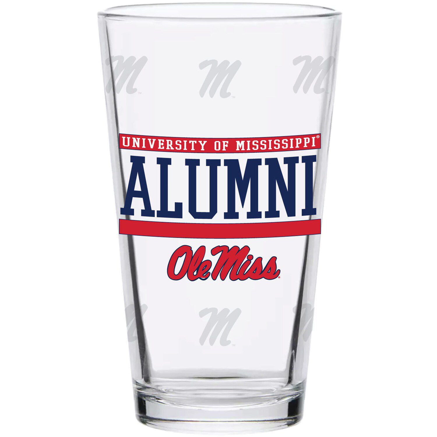 Image for Unbranded Ole Miss Rebels 16oz. Repeat Alumni Pint Glass at Kohl's.