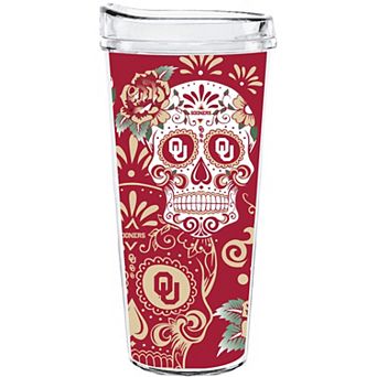 Oklahoma Sooners 22oz. Día de los Muertos Tumbler