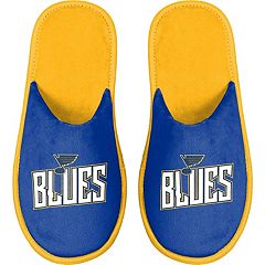 Women's St. Louis Blues FOCO Iconic Logo Scuff Slippers
