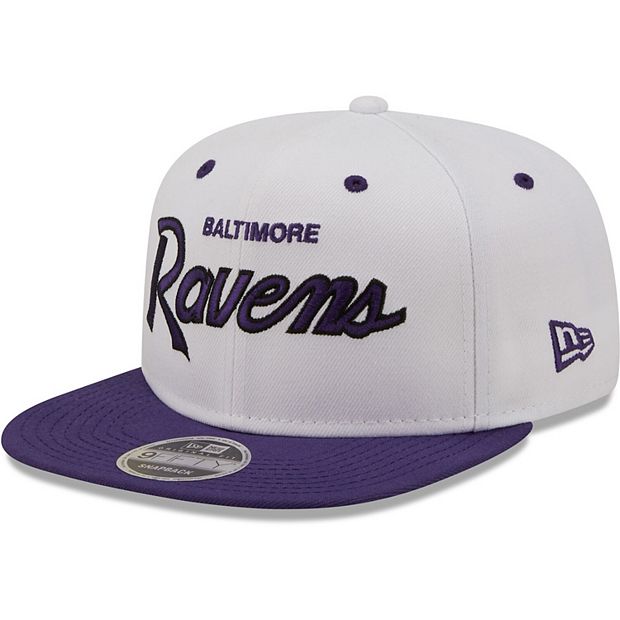 Baltimore Ravens New Era 9FIFTY Snapback Cap Hat Purple All Over. Adjustable