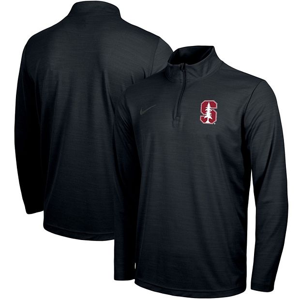 Men's Nike Gray Stanford Cardinal Team Practice Performance Long Sleeve T- Shirt