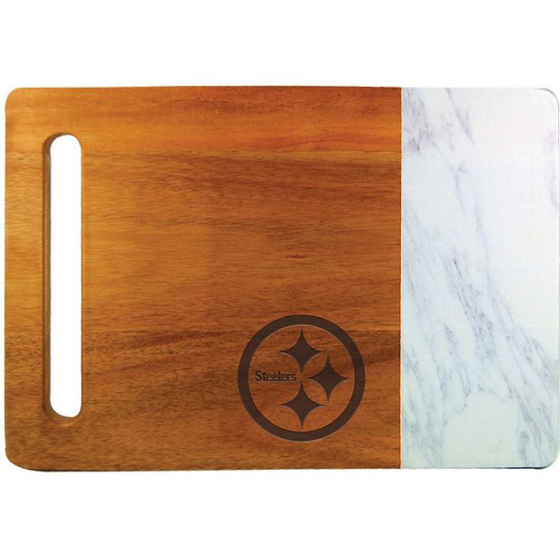 7 Piece Cutting Board with Knives Set - Faux Marble 