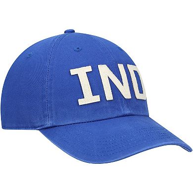Women's '47 Royal Indianapolis Colts Finley Clean Up Adjustable Hat