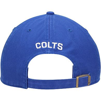 Women's '47 Royal Indianapolis Colts Finley Clean Up Adjustable Hat