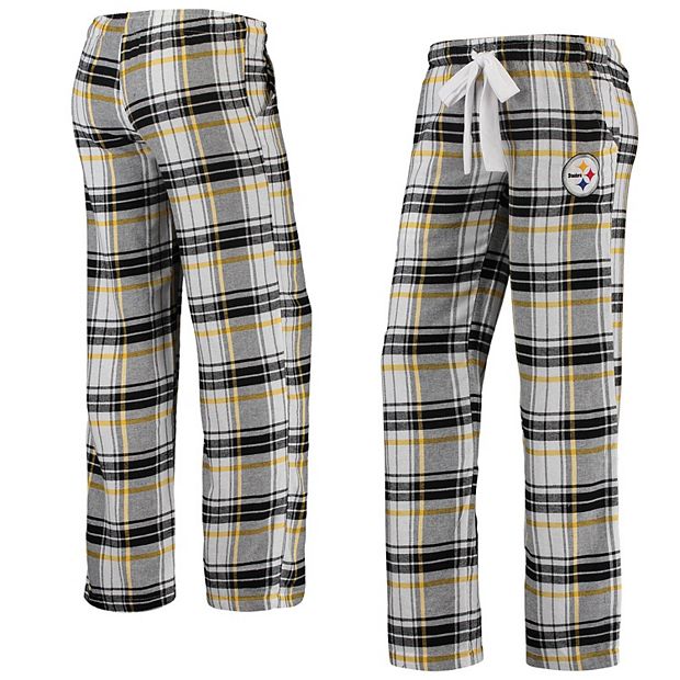 Steelers flannel pants hot sale