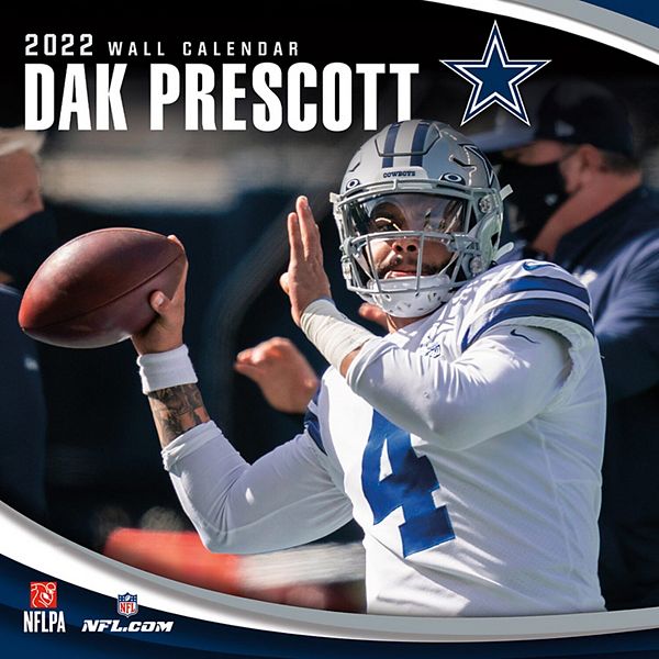 Dak Prescott Dallas Cowboys 2022 Player Wall Calendar