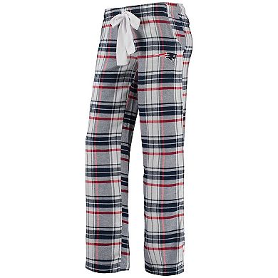 Women's Concepts Sport Navy/Red New England Patriots Accolade Flannel Pants
