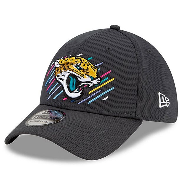 Men's Jacksonville Jaguars New Era Multi-Color 2020 NFL Crucial Catch  39THIRTY Flex Hat