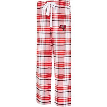 Women's Concepts Sport Red/Black Tampa Bay Buccaneers Accolade Flannel Pants
