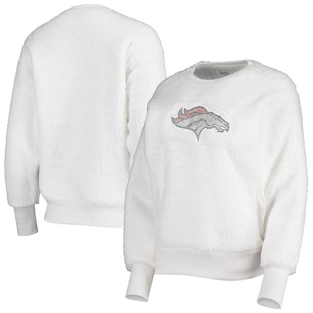 Denver Broncos Mono Logo Graphic Crew Sweatshirt - Womens