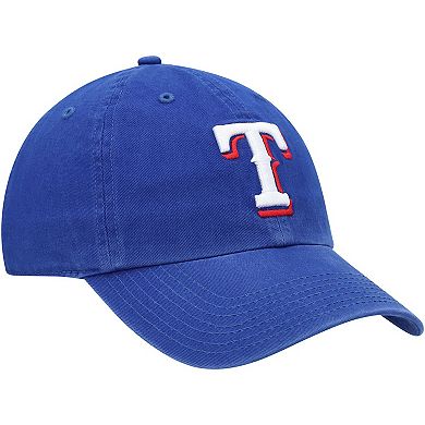 Youth '47 Royal Texas Rangers Team Logo Clean Up Adjustable Hat