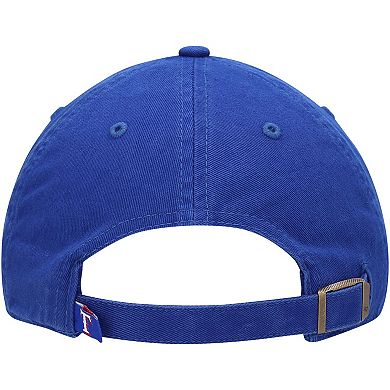 Youth '47 Royal Texas Rangers Team Logo Clean Up Adjustable Hat
