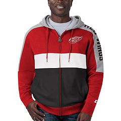 Men's adidas Red Detroit Red Wings Lifestyle Full-Zip Hoodie