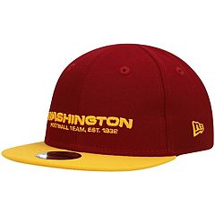 Men's New Era Burgundy Washington Football Team 2021 NFL Sideline Home  9FIFTY Snapback Adjustable Hat