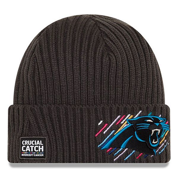 Men's Carolina Panthers New Era Charcoal 2021 NFL Crucial Catch