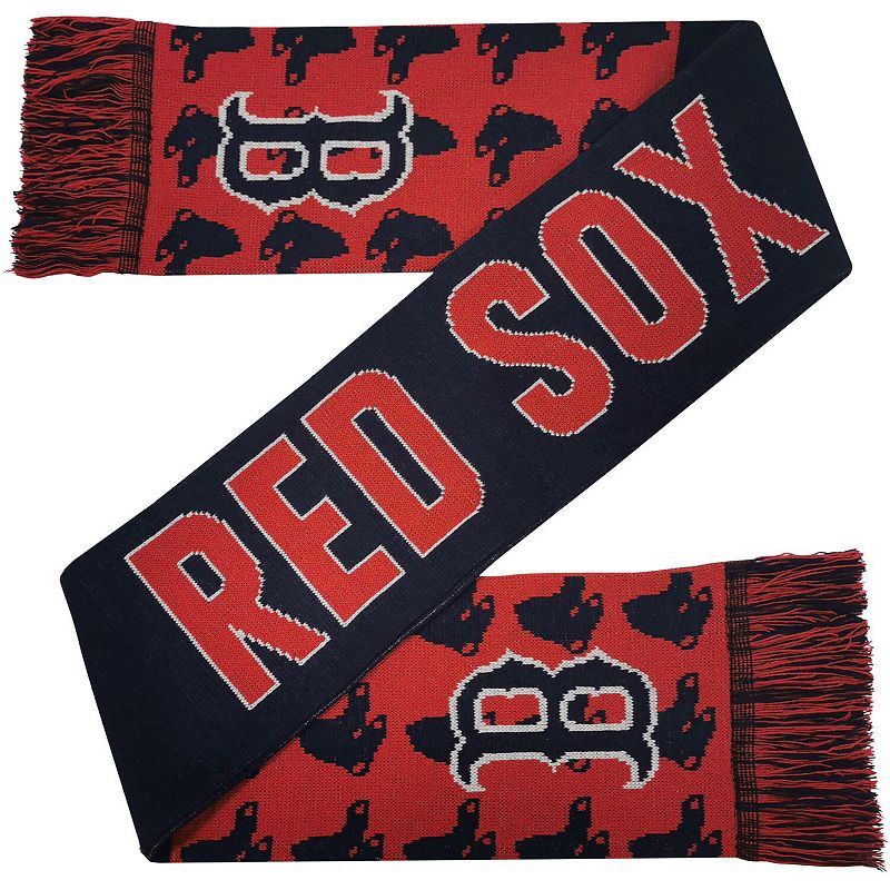 UPC 194751019234 product image for FOCO Boston Red Sox Reversible Thematic Scarf, Team | upcitemdb.com