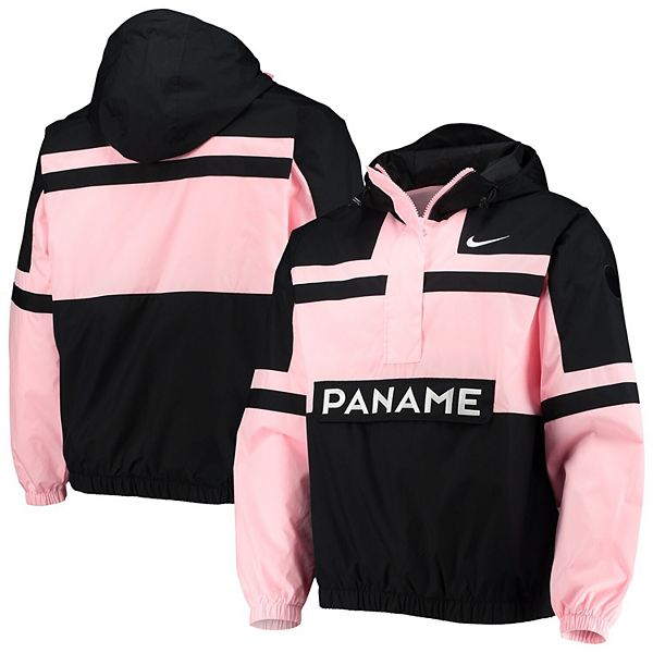 pink and black nike jacket