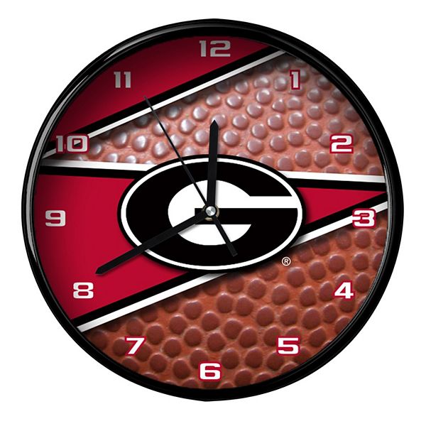 Georgia Bulldogs 12'' Football Clock