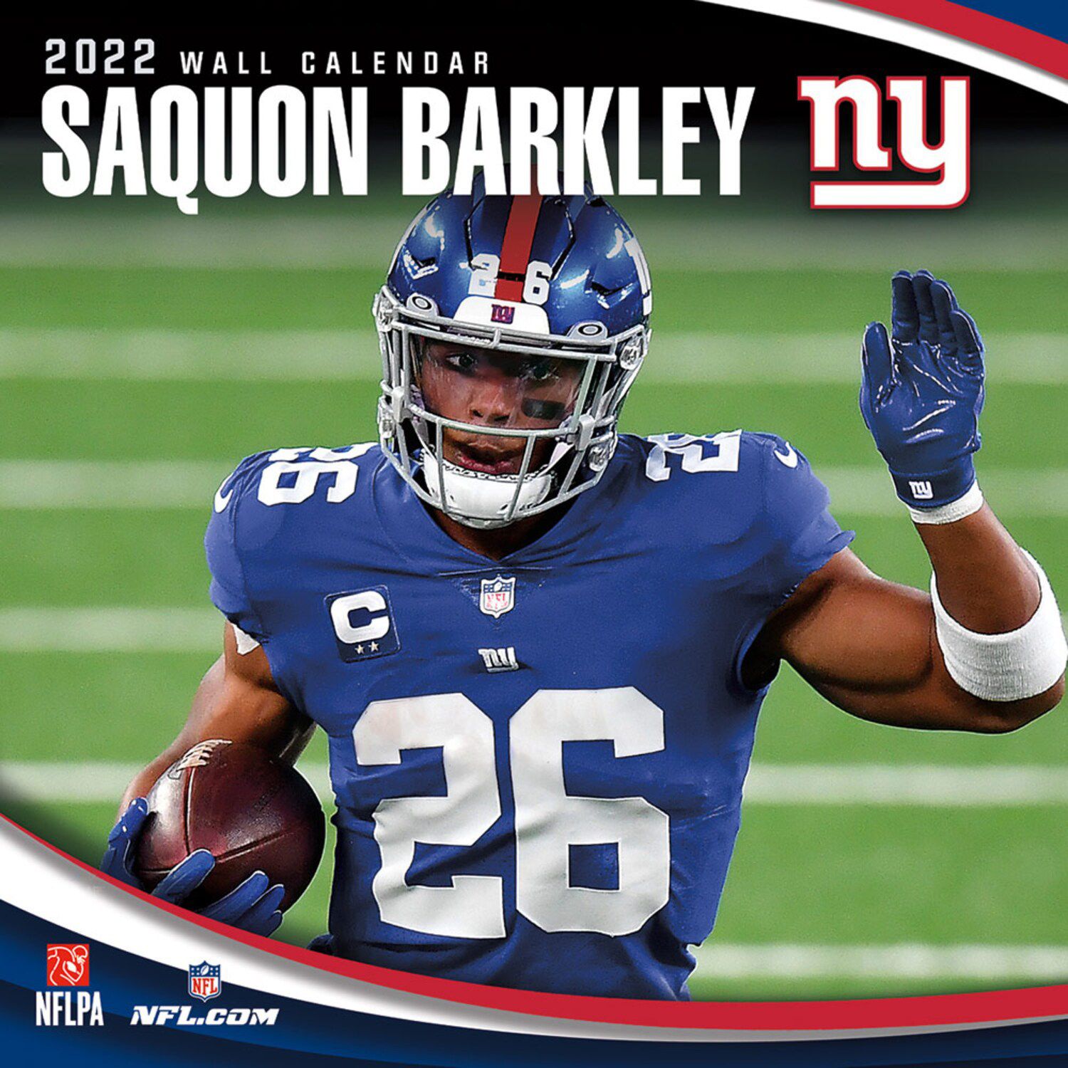 Image for Unbranded Saquon Barkley New York Giants 2022 Player Wall Calendar at Kohl's.