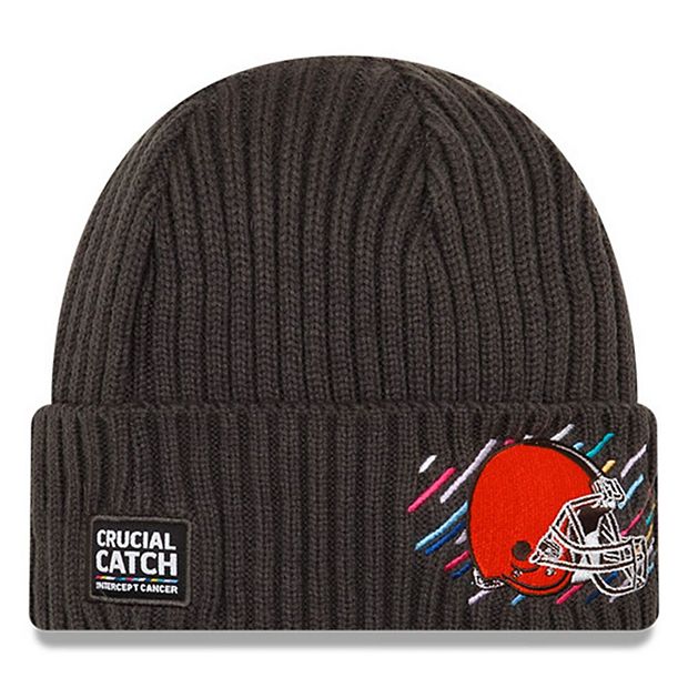 Men's New Era Charcoal Cleveland Browns 2021 NFL Crucial Catch