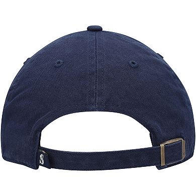 Youth '47 Navy Seattle Mariners Team Logo Clean Up Adjustable Hat